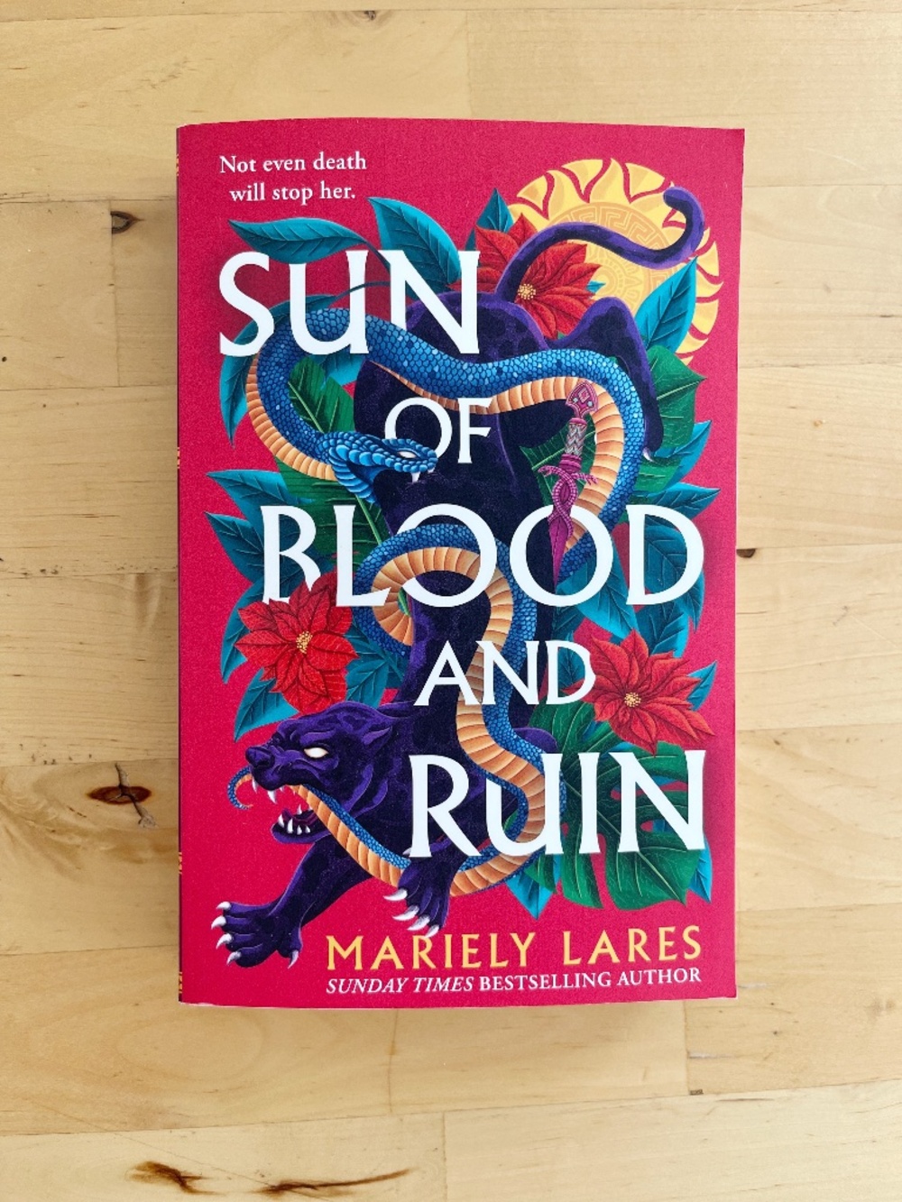 Sun of Blood and Ruin - book by Mariely Lares, Like New